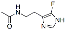 Histamine, N-acetyl-5-fluoro- Structure