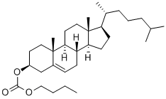 胆固醇正丁基碳酸酯 结构式