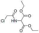 diethyl 2-[(2-chloroacetyl)amino]propanedioate 结构式