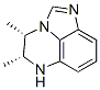 4H-Imidazo[1,5,4-de]quinoxaline,5,6-dihydro-4,5-dimethyl-,cis-(9CI) 结构式
