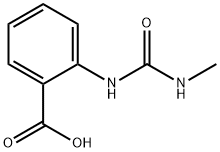 Benzoic acid, 2-[[(methylamino)carbonyl]amino]- Struktur