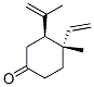 (3S,4S)-3-Isopropenyl-4-methyl-4-vinyl-1-cyclohexanone Structure