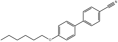 4’-己氧基-[1,1’-联苯基]-4-甲腈, 41424-11-7, 结构式