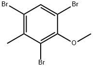 1,3,5-三溴-2-甲氧基-4-甲基苯 结构式