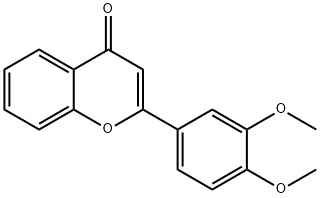 3',4'-DIMETHOXYFLAVONE Struktur