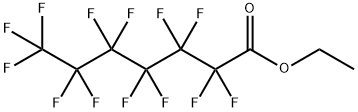 ETHYL PERFLUOROHEPTANOATE Struktur