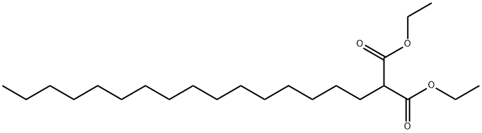 十六烷基丙二酸二乙酯, 41433-81-2, 结构式