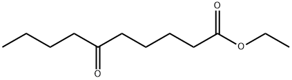 6-オキソデカン酸エチル 化学構造式