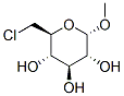 METHYL 6-CHLORO-6-DEOXY-ALPHA-D-GLUCOPYRANOSIDE Structure