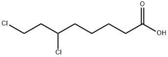 6,8-dichlorooctanoic acid Struktur