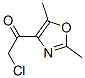 Ethanone, 2-chloro-1-(2,5-dimethyl-4-oxazolyl)- (9CI) Structure