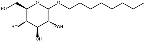 OCTYL GLUCOSIDE,41444-50-2,结构式