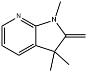 2,3-dihydro-1,3,3-trimethyl-2-methylene-1H-pyrrolo[2,3-b]pyridine Structure
