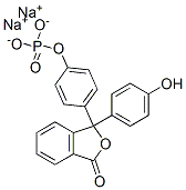 Phenolphthalein phosphate disodium salt Struktur