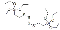 4,4,13,13-テトラエトキシ-3,14-ジオキサ-7,8,9,10-テトラチア-4,13-ジシラヘキサデカン 化学構造式