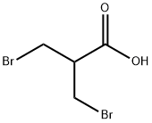 3-ブロモ-2-(ブロモメチル)プロピオン酸 化学構造式