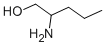 2-アミノ-1-ペンタノール 化学構造式