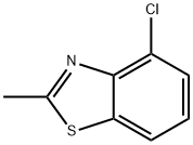 4-氯-2-甲基苯并[D]噻唑 结构式