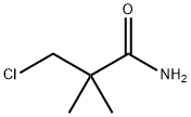 3-Chloro-2,2-dimethylpropanamide Struktur