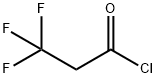 3,3,3-トリフルオロプロピオニルクロライド 塩化物 化学構造式