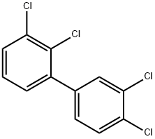 2,3,3',4'-TETRACHLOROBIPHENYL Structure