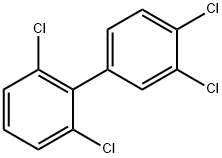 2,3,4,6-テトラクロロビフェニル 化学構造式