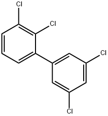 2,3,3',5'-テトラクロロビフェニル 化学構造式