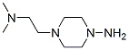 1-Piperazineethanamine,4-amino-N,N-dimethyl-(9CI) 结构式