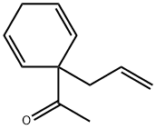 Ethanone, 1-[1-(2-propenyl)-2,5-cyclohexadien-1-yl]- (9CI) Structure