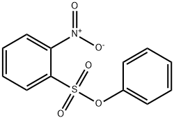 2-ニトロベンゼンスルホン酸フェニル 化学構造式