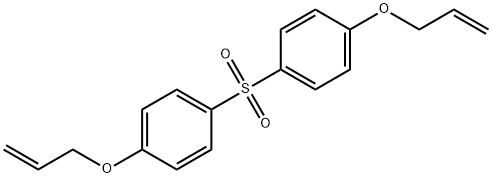 1,1'-Sulfonylbis[4-(prop-2-en-1-yloxy)benzene Struktur