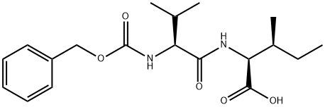 Z-VAL-ILE-OH 化学構造式