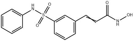 ベリノスタット(PXD-101) 化学構造式