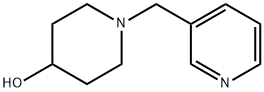 1-(3-Pyridinylmethyl)-4-piperidinol Structure