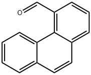 フェナントレン-4-カルブアルデヒド 化学構造式