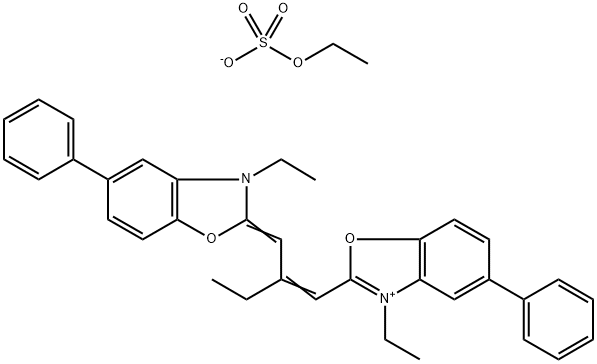 3-ETHYL-2-(2-[(3-ETHYL-5-PHENYL-2(3H)-BENZOXAZOLINYLIDENE)METHYL]-1-BUTENYL)-5-페닐벤족사졸리움에틸황산염