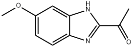 1-(5-甲氧基-1H-苯并[D]咪唑-2-基)乙-1-酮, 41510-17-2, 结构式