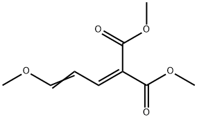 2-(3-甲氧基烯丙叉)丙二酸二甲酯, 41530-32-9, 结构式