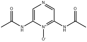 2,6-Bis(acetylamino)pyrazine 1-oxide Structure
