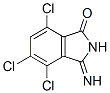 4,5,7-Trichloro-3-iminoisoindolin-1-one 结构式