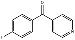 4-(4-氟苯(甲)酰)吡啶, 41538-36-7, 结构式
