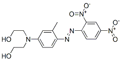 2,2'-[[4-[(2,4-dinitrophenyl)azo]-3-methylphenyl]imino]bisethanol Structure