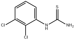 1-(2,3-二氯苯基)-2-硫脲 结构式