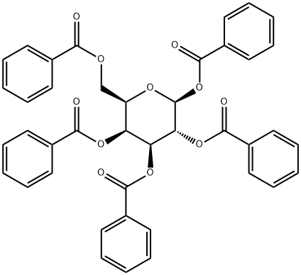 1,2,3,4,6-PENTA-O-BENZOYL-BETA-D-GALACTOSE Structure