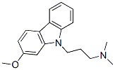 3-(2-methoxycarbazol-9-yl)-N,N-dimethyl-propan-1-amine Structure