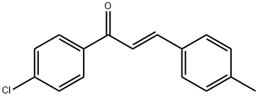 (E)-1-(4-chlorophenyl)-3-(4-methylphenyl)-2-propen-1-one 结构式