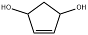 cyclopent-2-ene-1,4-diol Structure