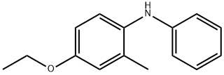 4-ethoxy-N-phenyl-o-toluidine Structure