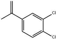 1,2-ジクロロ-4-イソプロペニルベンゼン 化学構造式