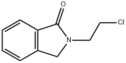 2-(2-chloroethyl)isoindolin-1-one 结构式